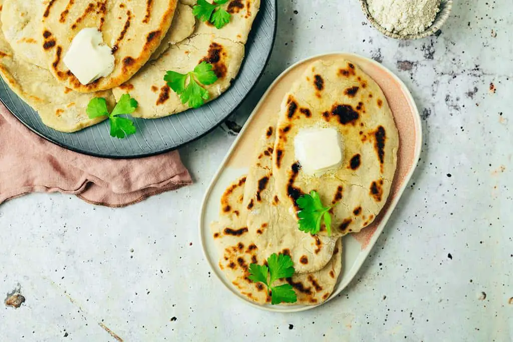 Gluten free naan bread without yeast